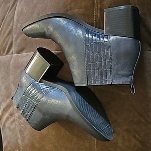 Nine West navy ankle boots